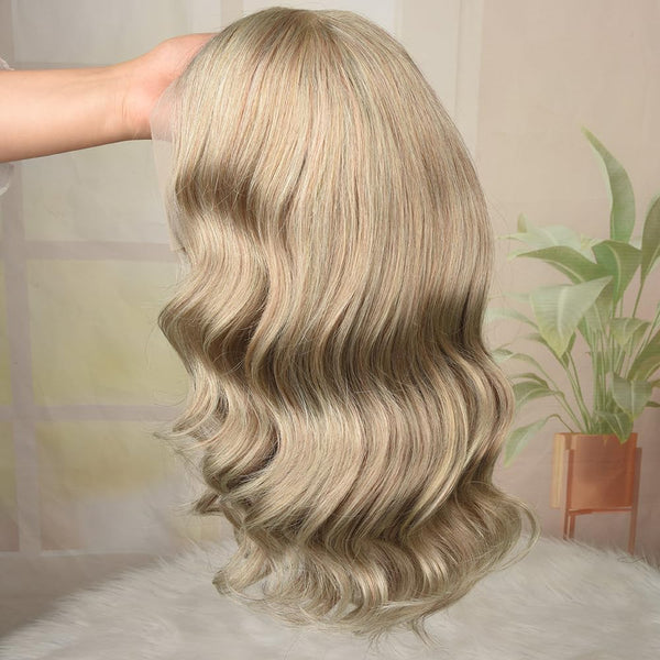 Chic Ash Blonde Bob Wig