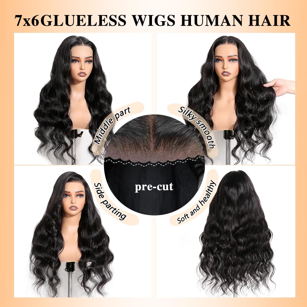 CheetahBeauty Glueless Body Wave Wig