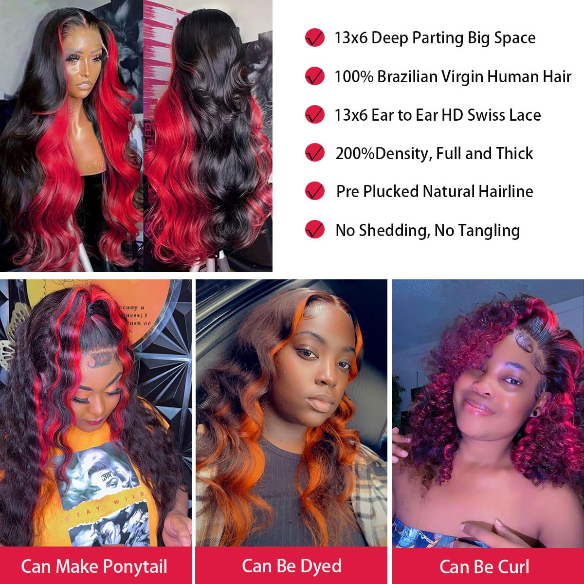 Radiant Ombre Lace Wig
