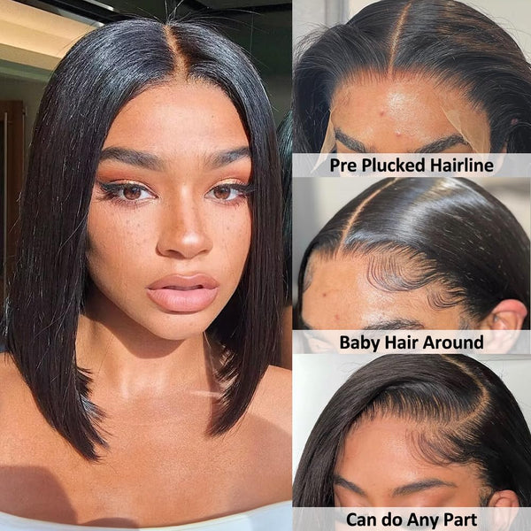 Elegant Straight Bob Wig