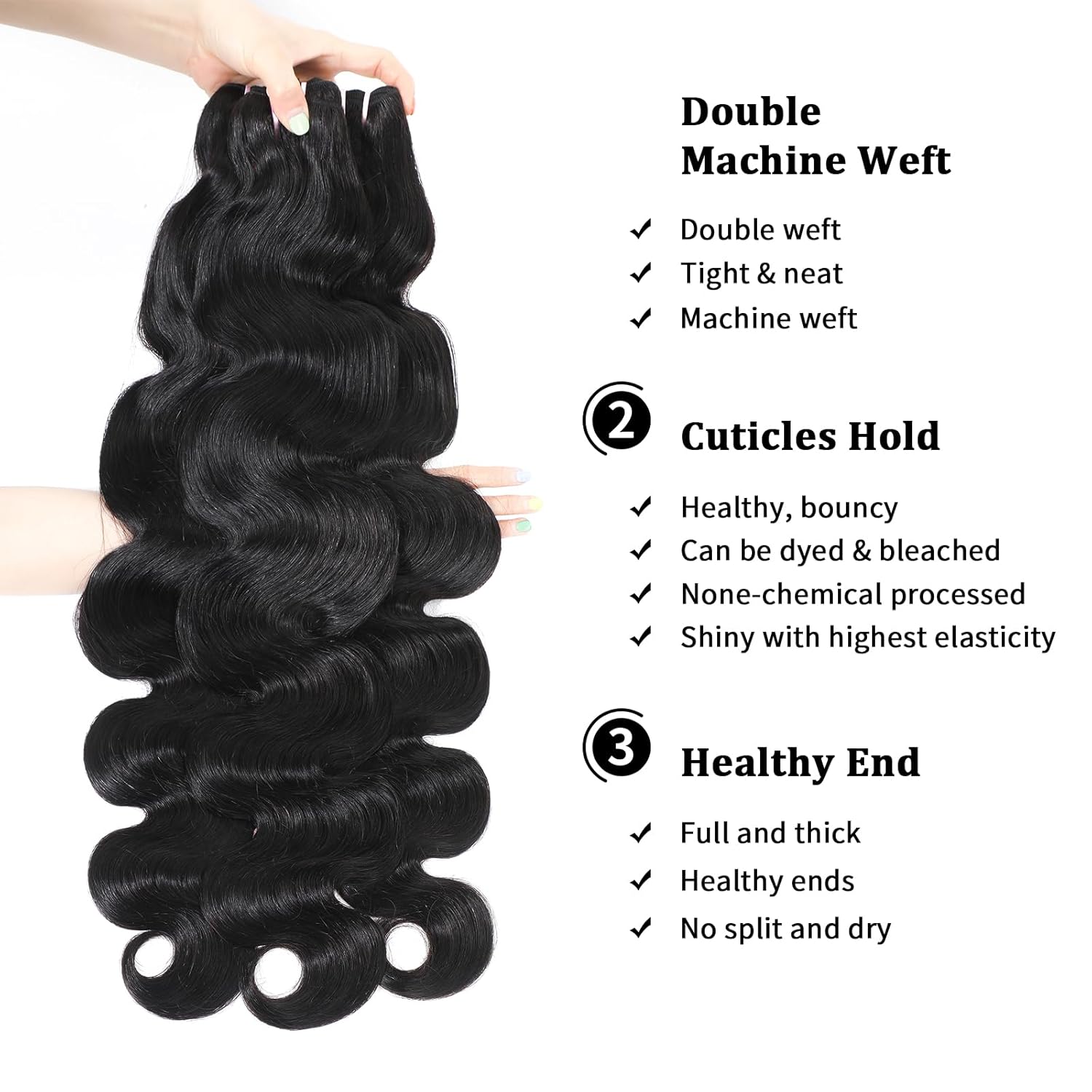 Silky Soft Indian Hair Bundles