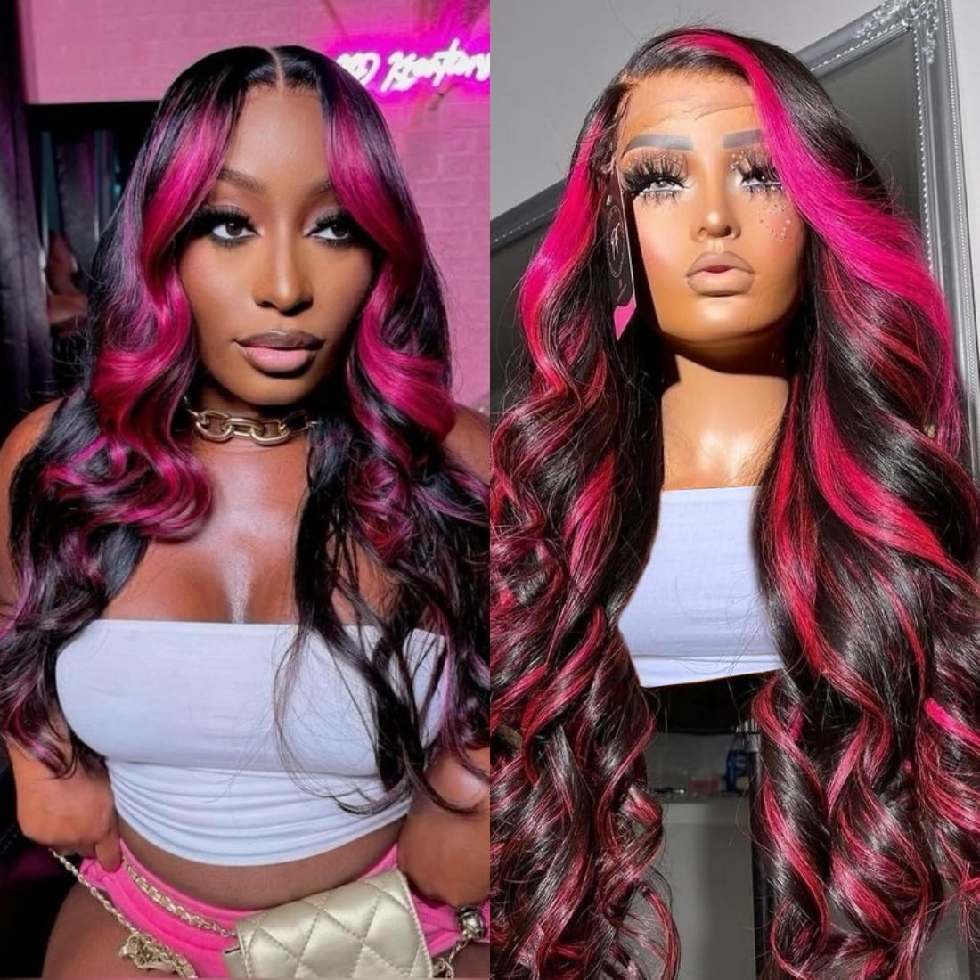 Glamorous Ombre Lace Wig