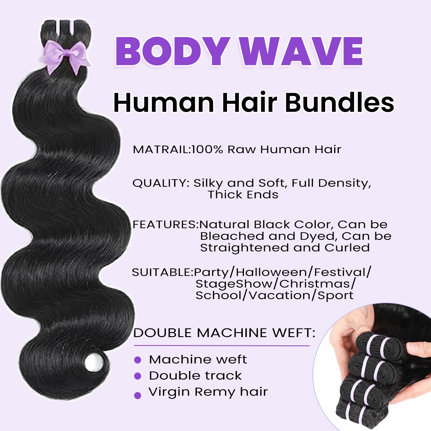 Silky Soft Hair Bundles