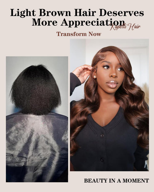 Chocolate Brown Hair Bundle Set