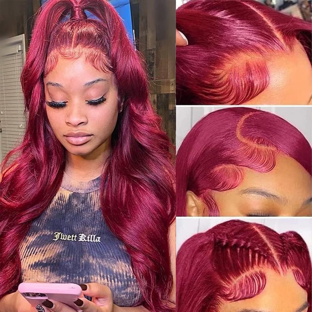Burgundy Dream Lace Front Wig