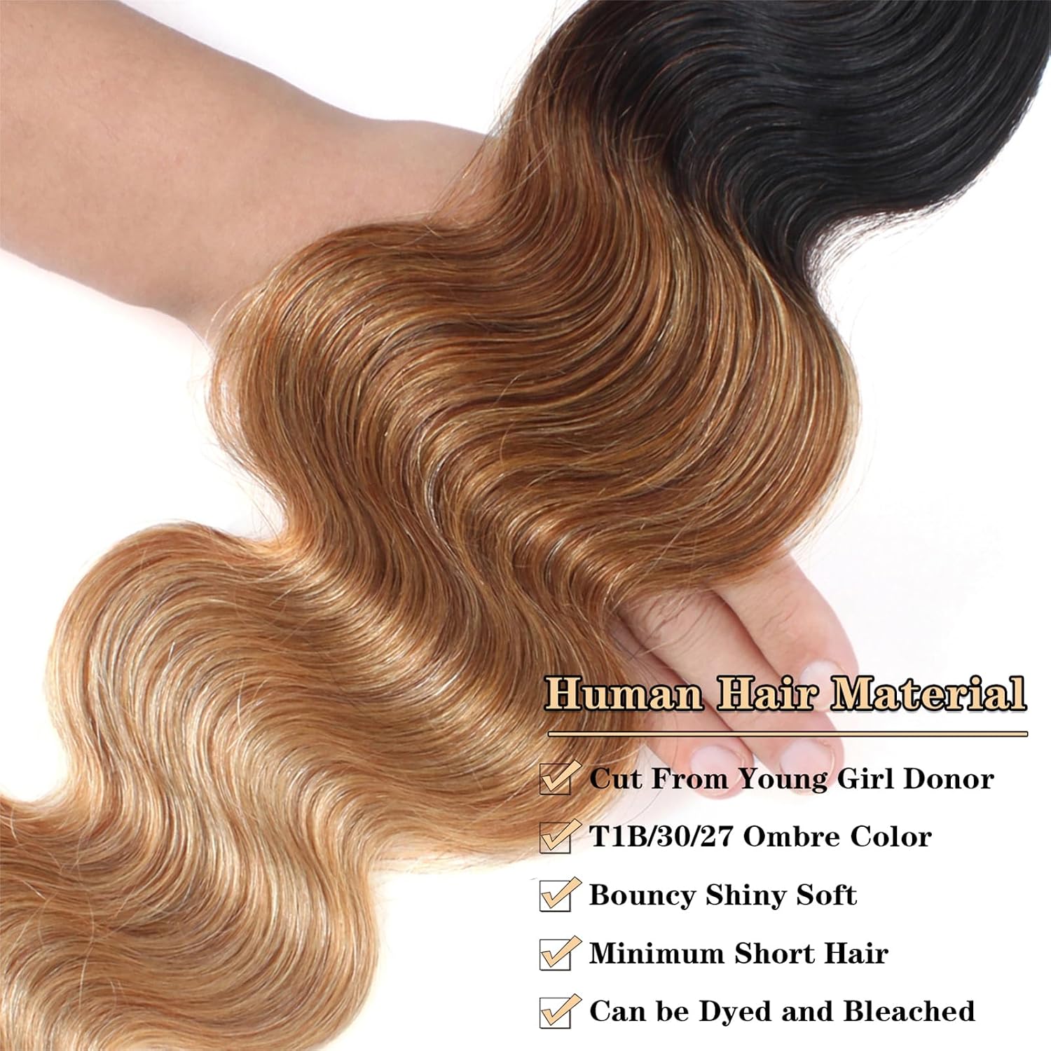 Glamorous Ombre Hair Bundles