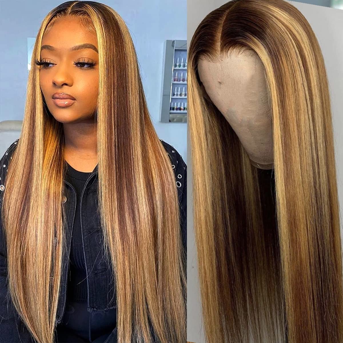 Wear & Go Honey Blonde Wig