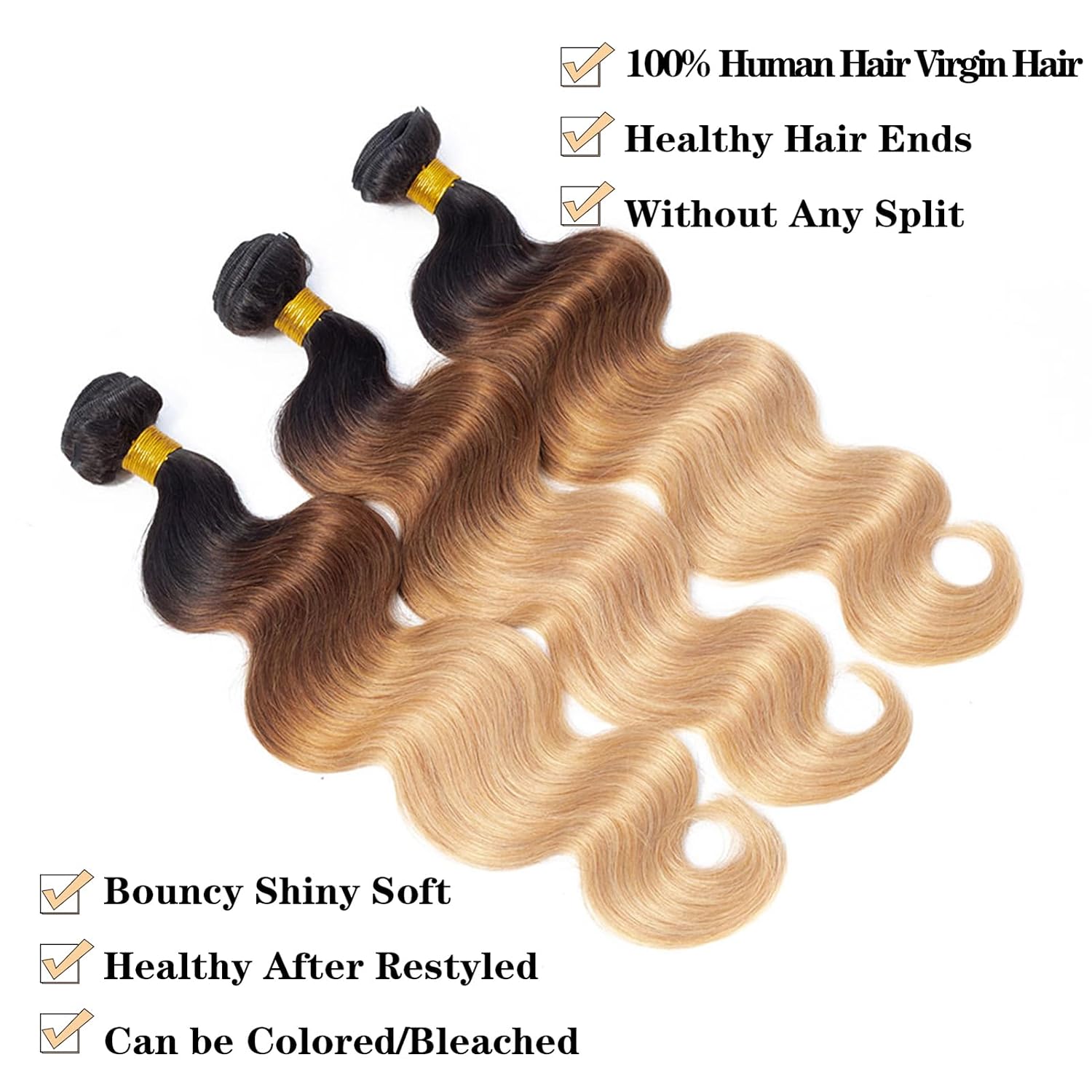 Glamorous Ombre Hair Bundles