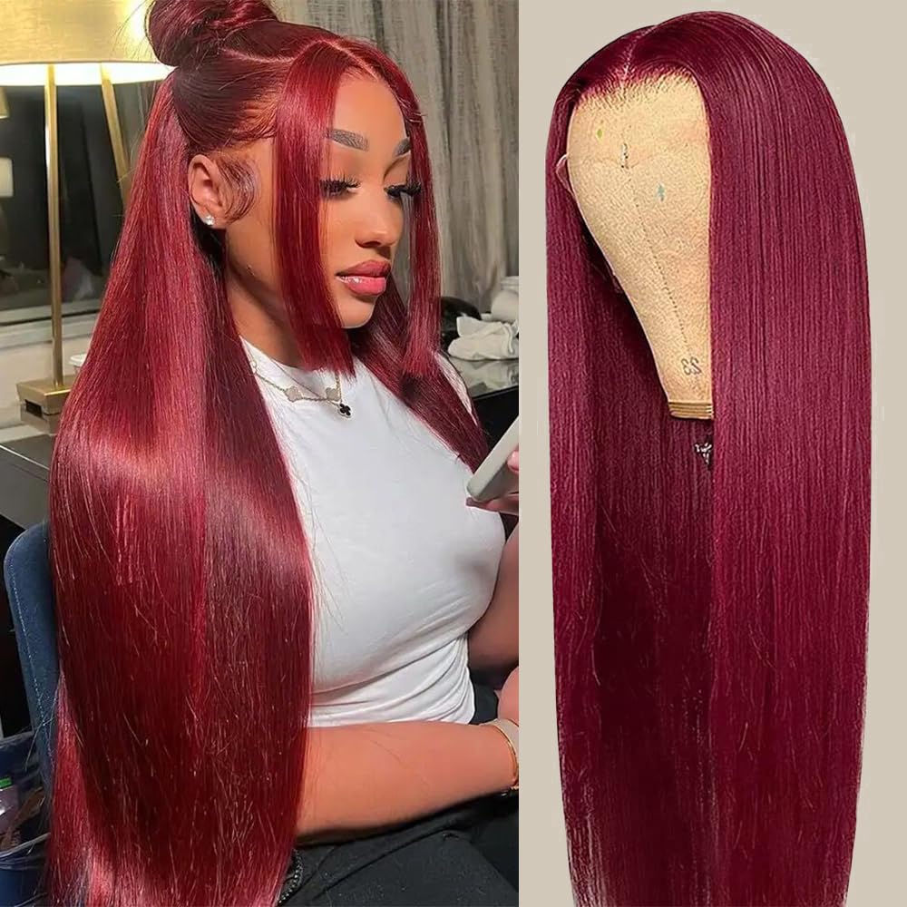 Burgundy Dream Lace Front Wig