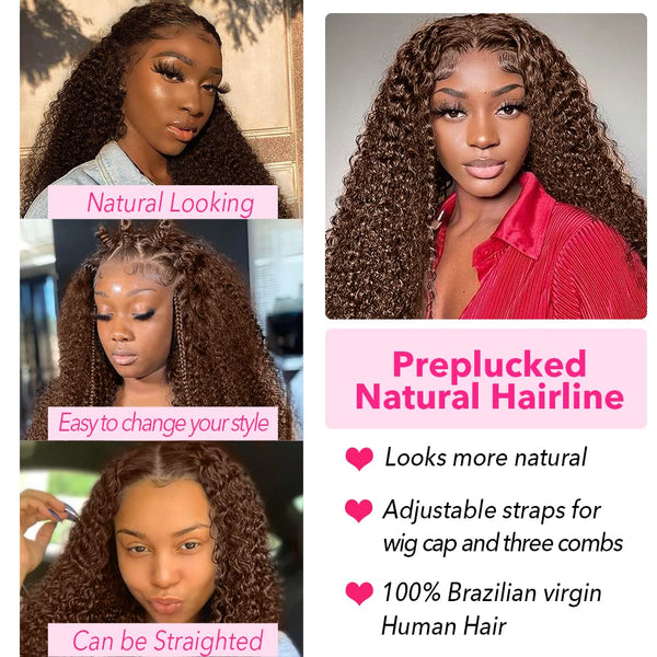 Glamorous Curly Lace Front Wig