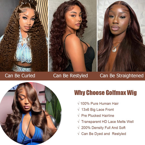 Chocolate Brown Lace Wig