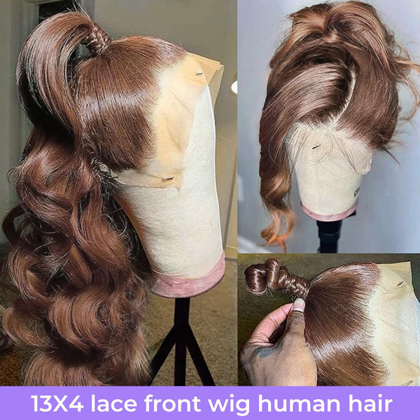 Elegant Waves Chocolate Wig