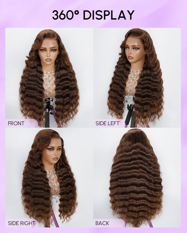 Luxurious Deep Wave Lace Wig