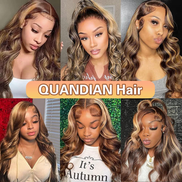 Glamorous Ombre Lace Wig