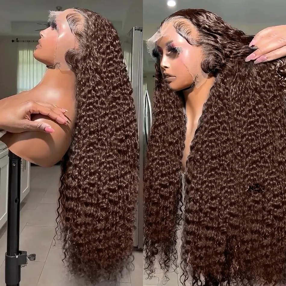 Luxurious Deep Curly Lace Wig