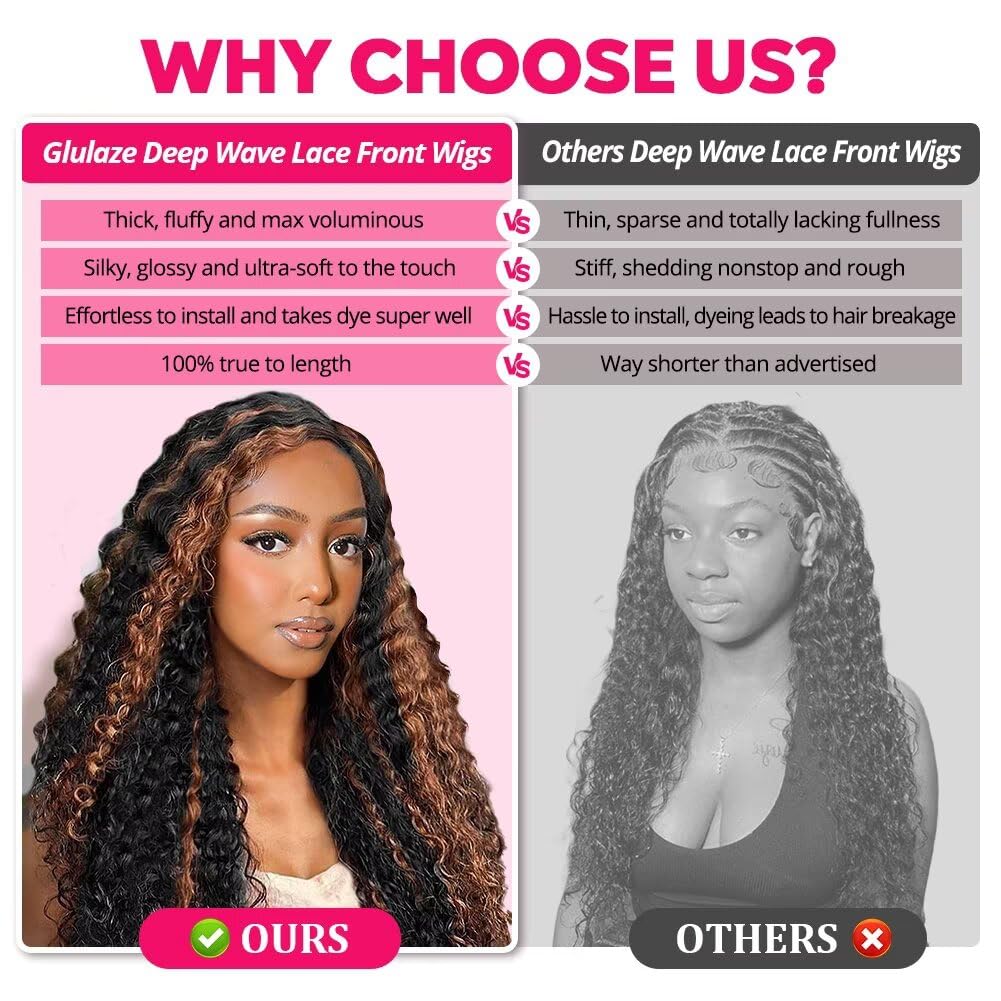 Glamorous Waves Lace Front Wig