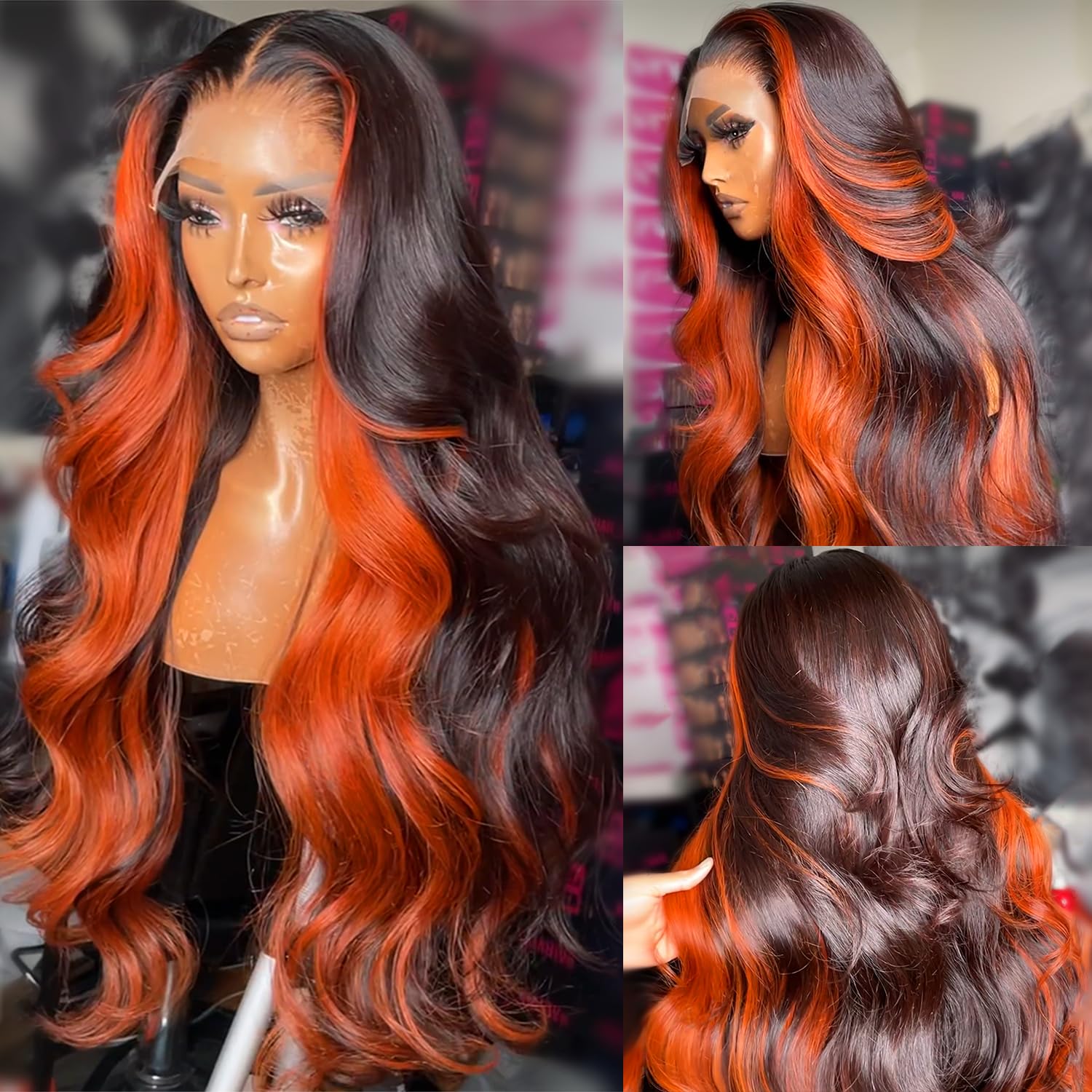 Ginger Glow Lace Front Wig