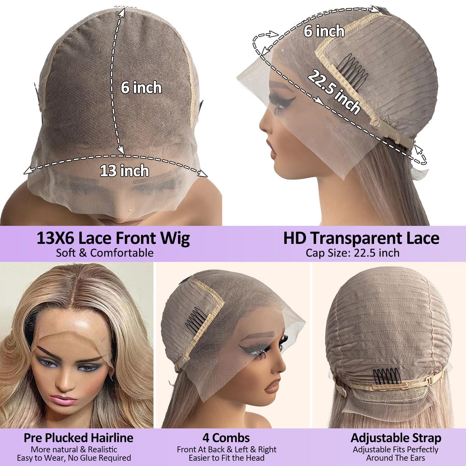 Glamorous Ombre Wavy Wig