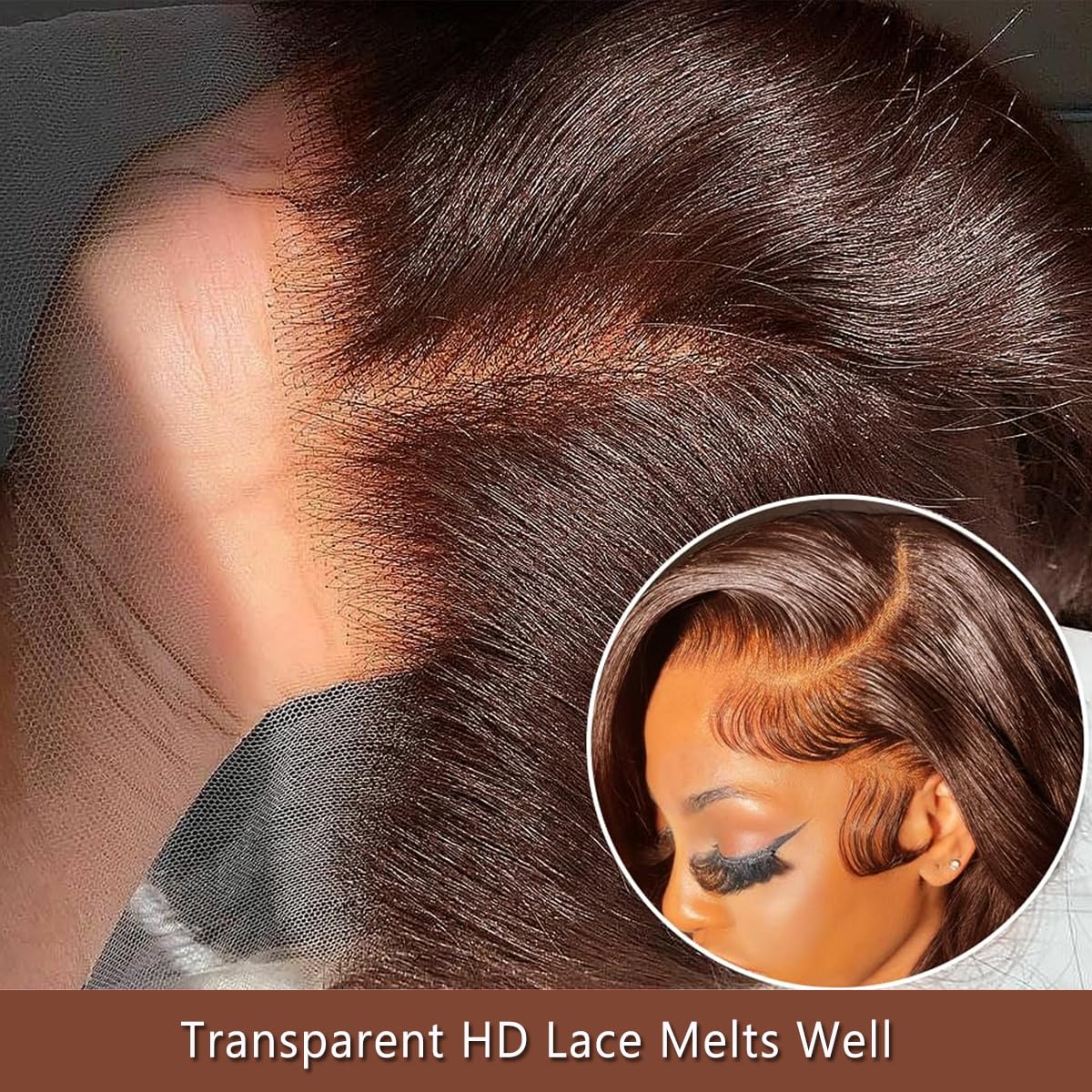 Chocolate Brown Lace Wig