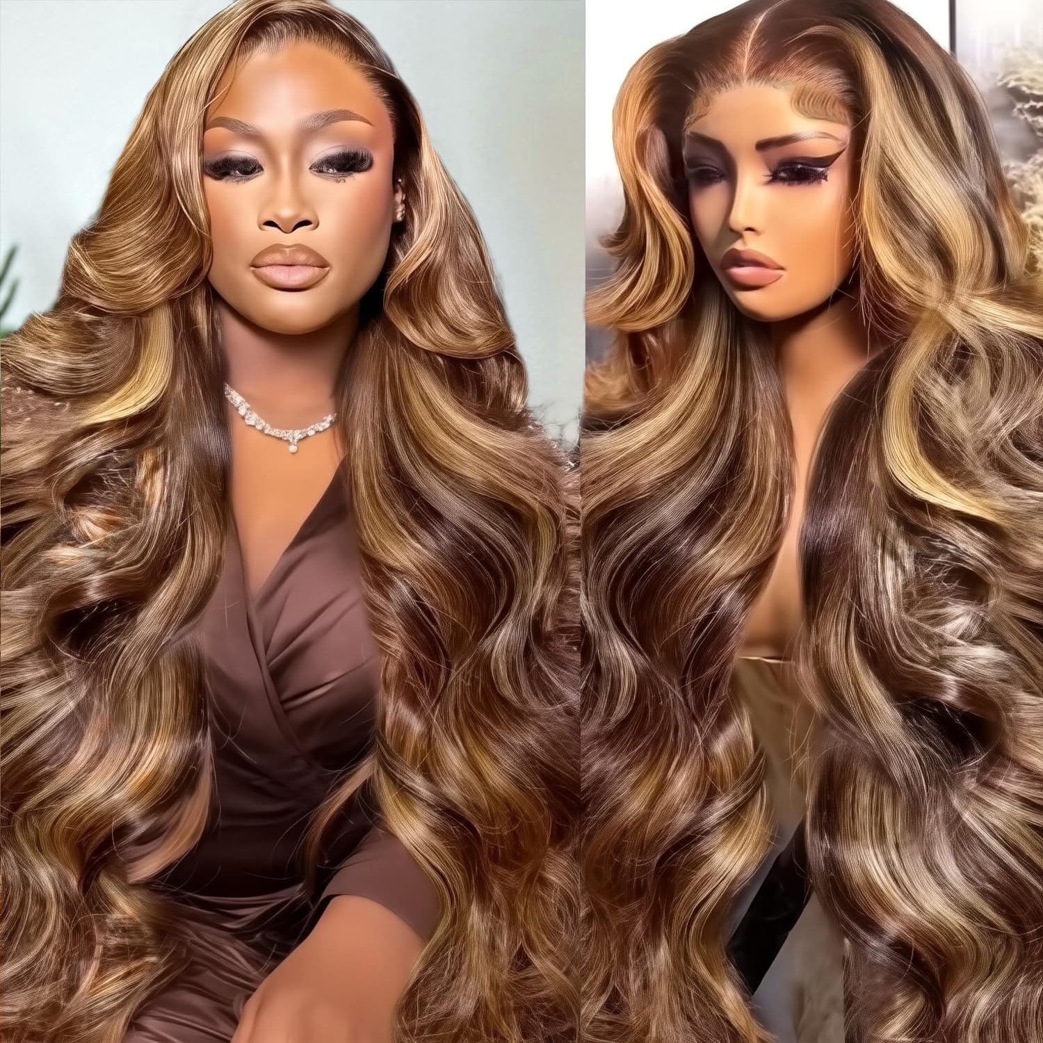 Gorgeous Honey Blonde Wig