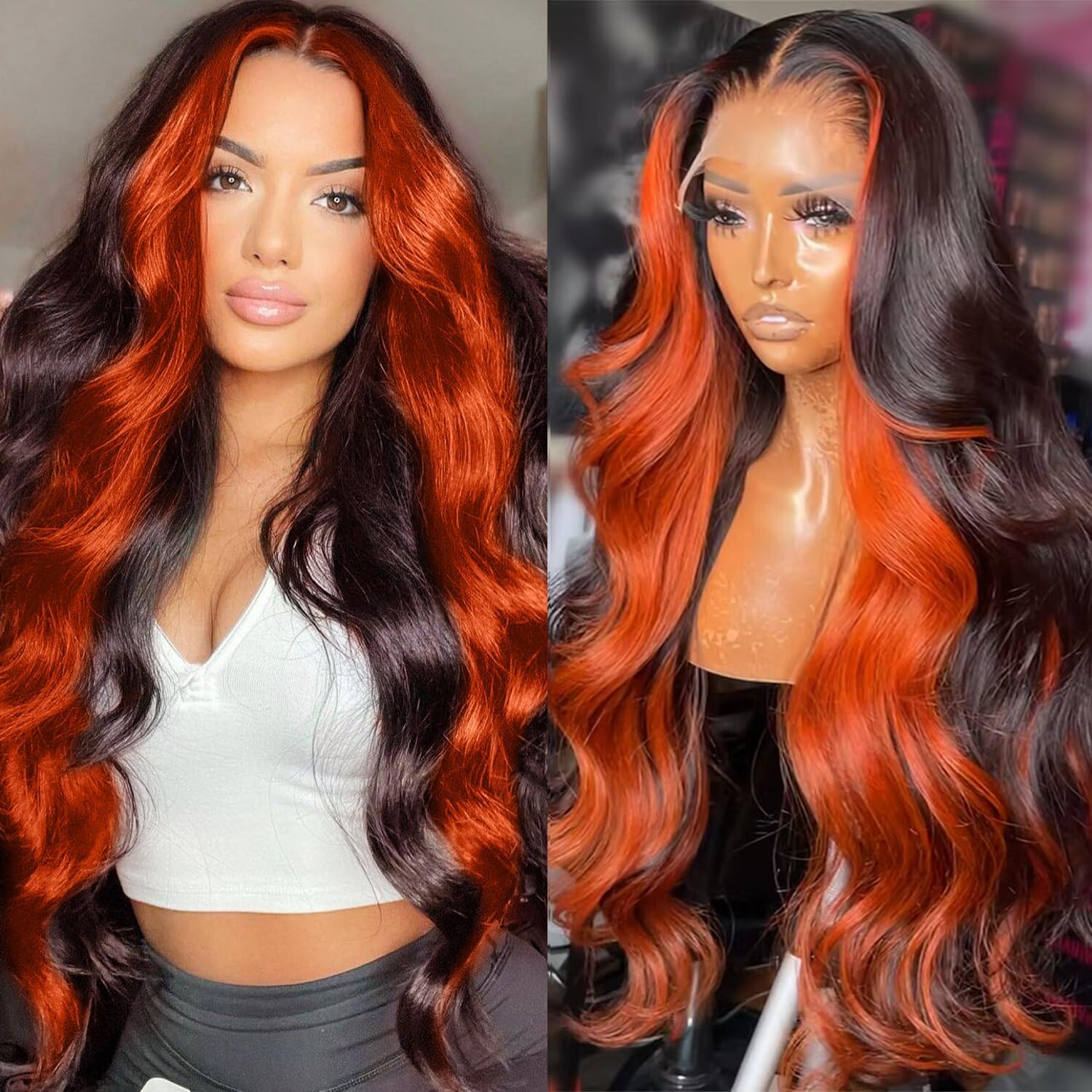 Ginger Glow Lace Front Wig
