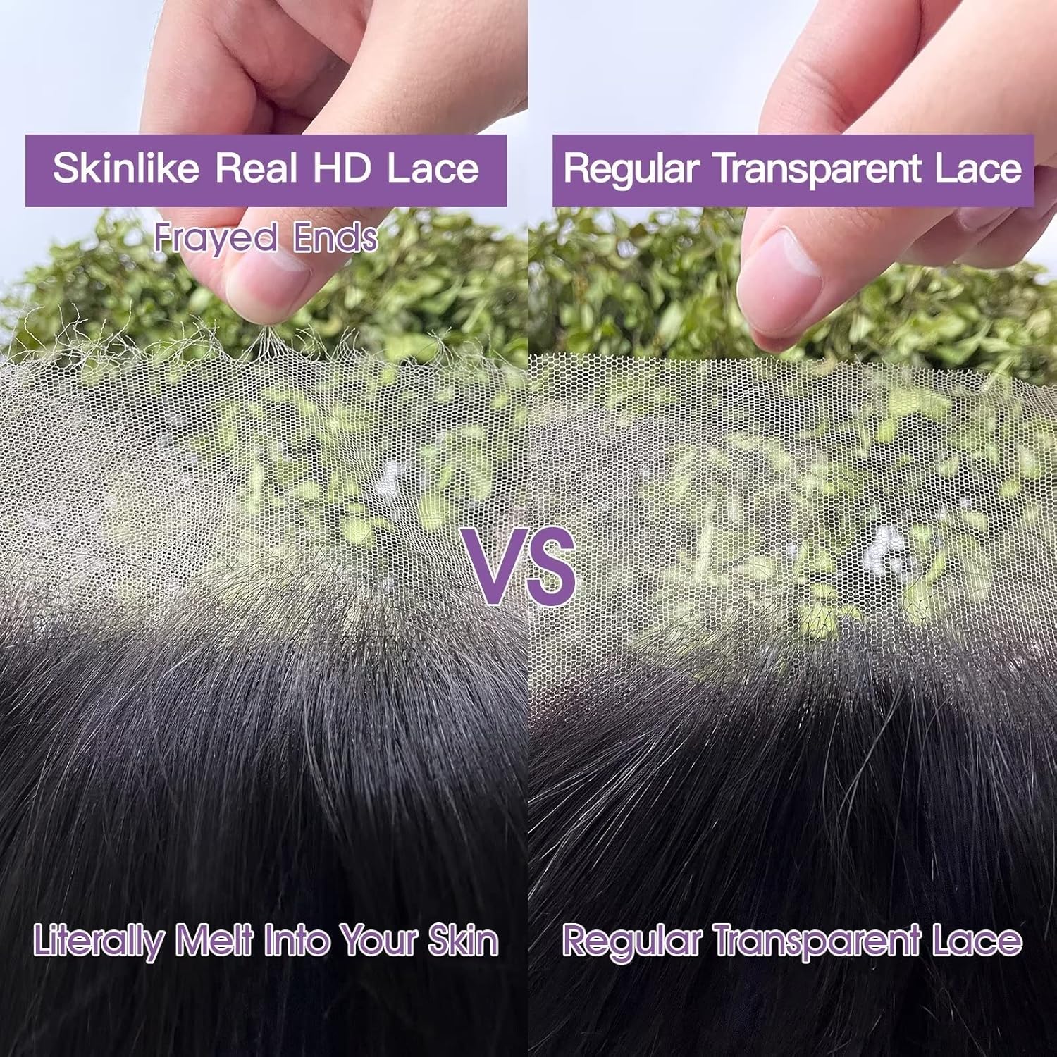 Lemoda Invisible Front Wig