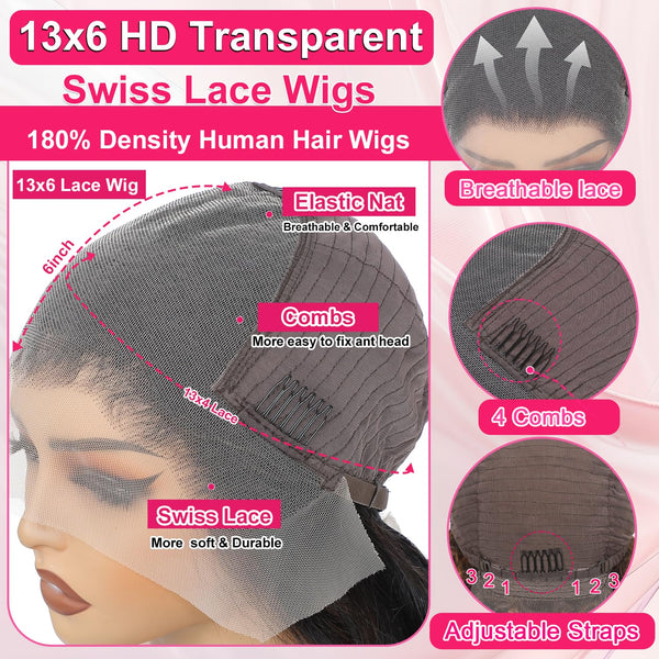 Glamorous Ombre Lace Wig