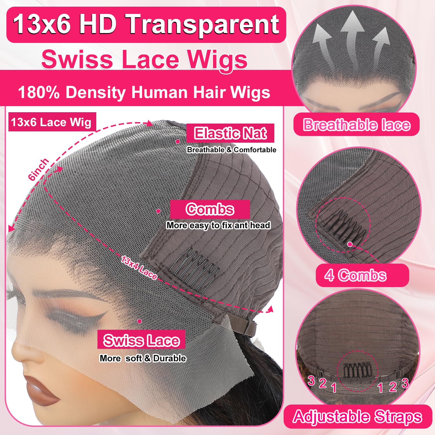 Glamorous Ombre Lace Wig