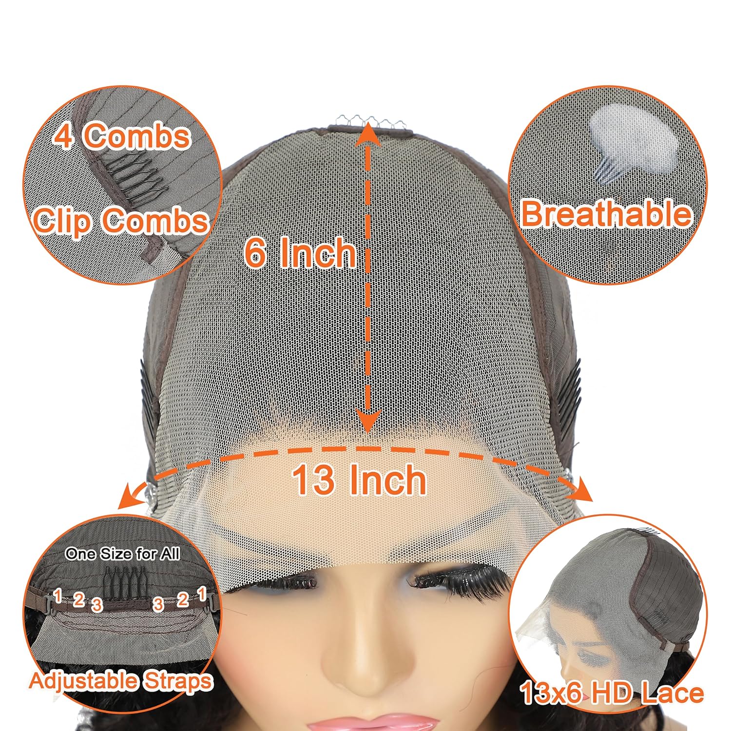 Glamorous Deep Wave Lace Wig